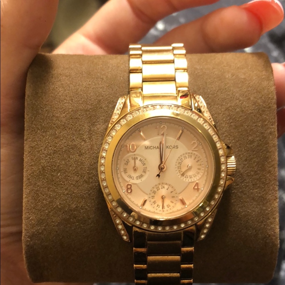 Rose Gold Michael Kors Watch